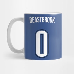 Russell Westbrook 'Beastbrook' Nickname Jersey - Oklahoma City Thunder Mug